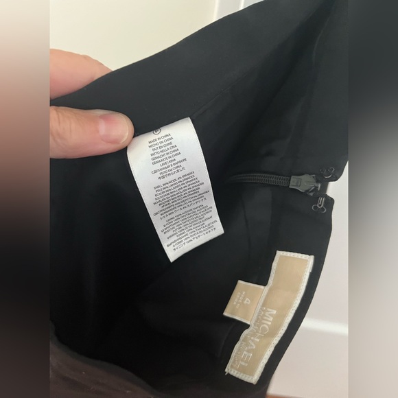 Michael Kors Black wool Pencil Skirt Knee-Length Work - Picture 4 of 8